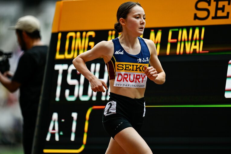 ゴールデングランプリでは貧血の影響か不完全燃焼に終わったドルーリー。ここから巻き返しなるか　©︎Nanae Suzuki