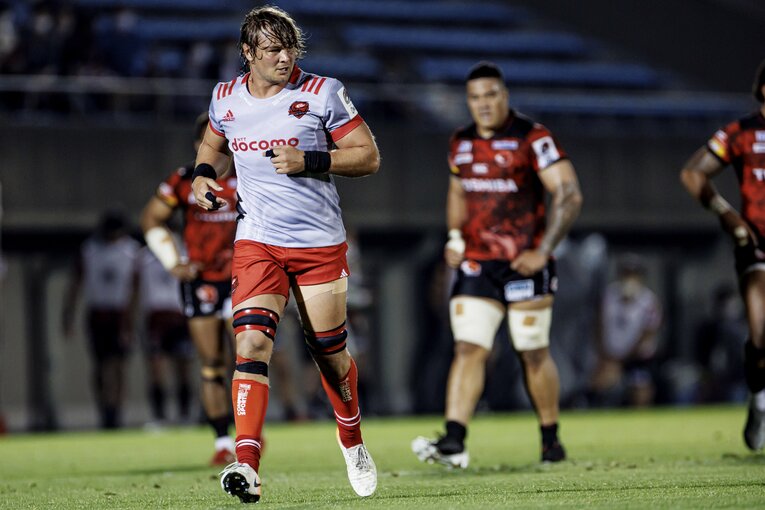 ヴィンピー・ファンデルヴァルト（NTTドコモレッドハリケーンズ大阪）©︎Kiichi Matsumoto