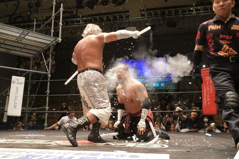 デスマッチのカリスマ・葛西純　©Norihiro Hashimoto