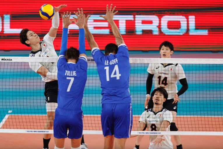 世界選手権　©︎FIVB