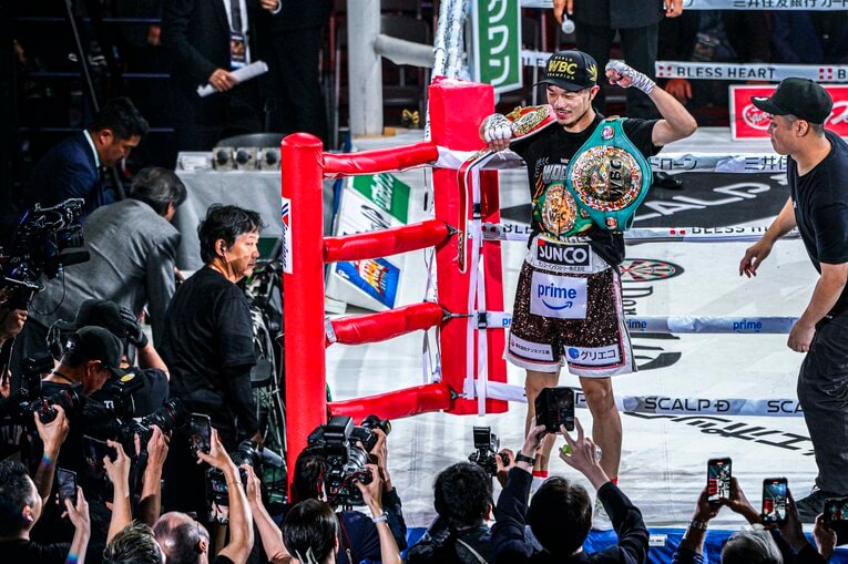 中谷潤人vs.西田凌佑（WBC・IBF世界バンタム級王座統一戦） ©Takuya Sugiyama