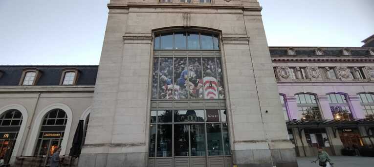 日本代表がベースキャンプを張り、2試合を戦ったトゥールーズの駅