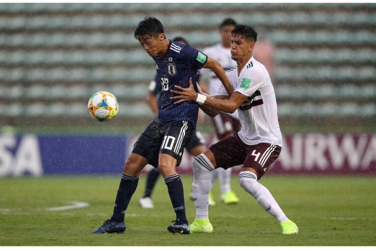 U-17W杯、メキシコは西川を徹底的に抑え込んできた©Getty Images