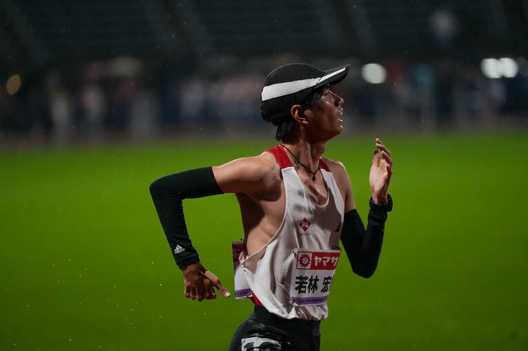 日本選手権には目新しい日本生命のユニフォームで登場した　©Satoshi Wada