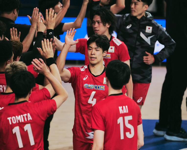 宮浦健人（VNLポーランド戦）　©︎Yuki Suenaga