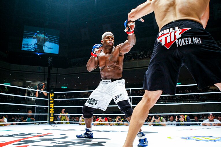 2009年11月、日本での最後の試合となったスタニスラブ・ネドコフ戦　©Susumu Nagao