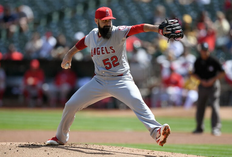 2018年、エンゼルス時代のシューメーカー　©Getty Images