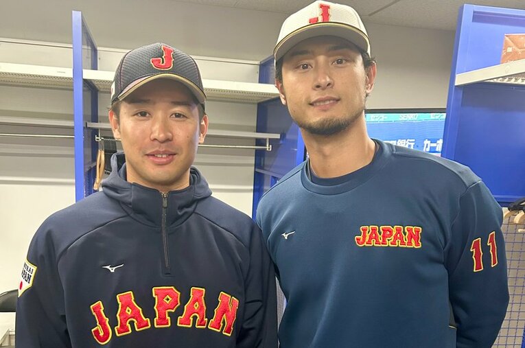 侍ジャパンのサポートメンバーとして大会前の壮行試合に出場したロッテ種市篤暉（たねいち・あつき）。ダルビッシュから学んだことを復活の1年に活かす ／ photograph by Chiba Lotte Marines