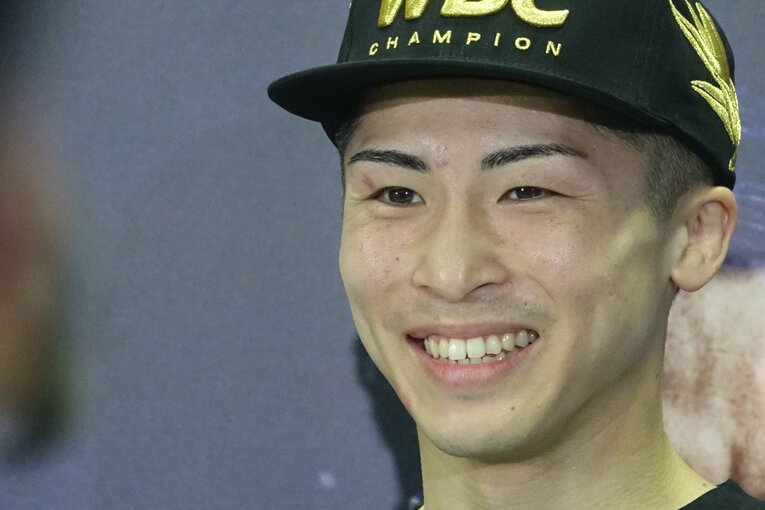 試合後の井上尚弥　©Koji Fuse