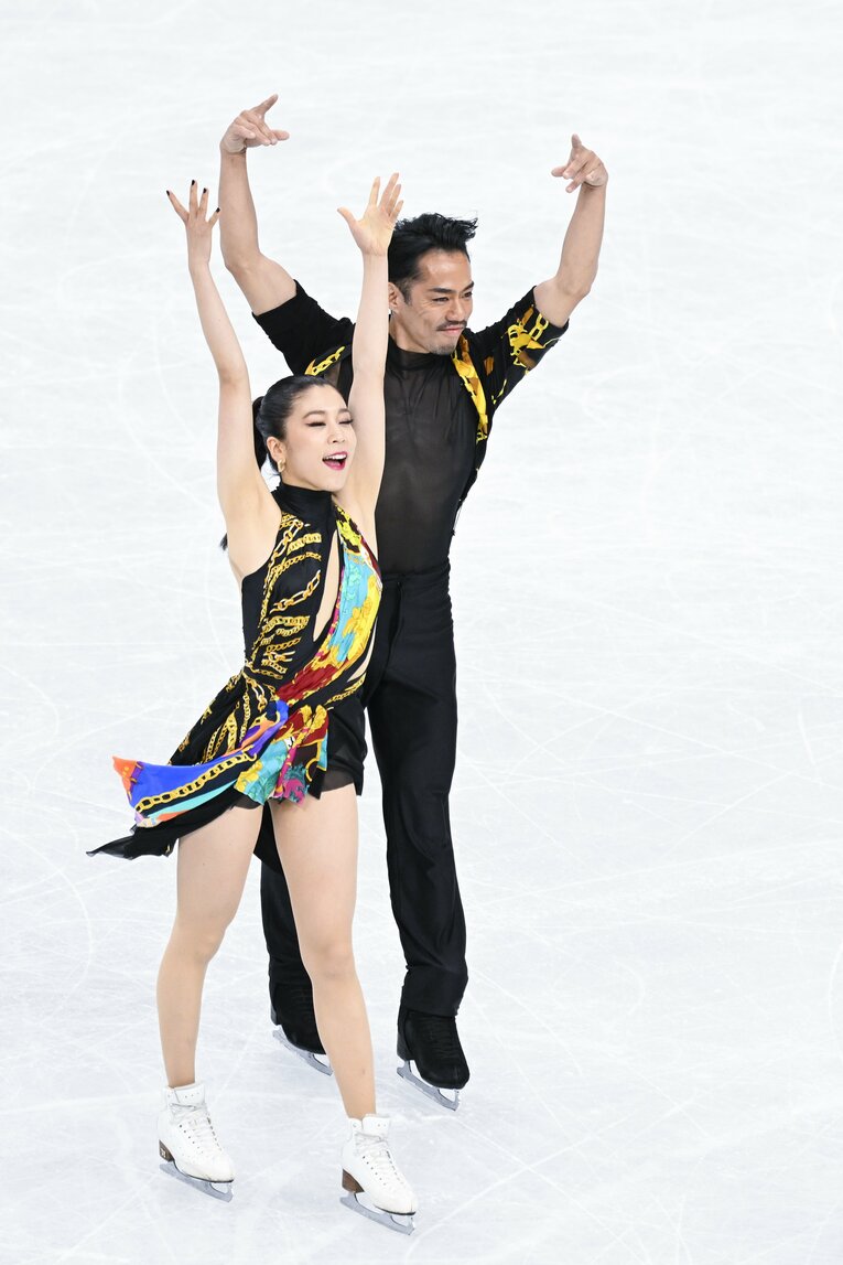 3月の世界選手権での村元・高橋の演技　©Asami Enomoto