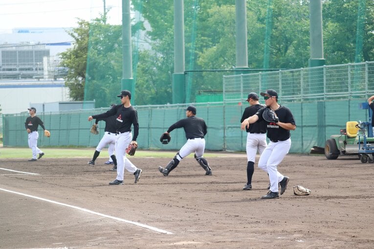 現在の二橋さん。今季から三菱重工East→Westに移籍し、30歳となったいまも現役を続けている　©Genki Taguchi