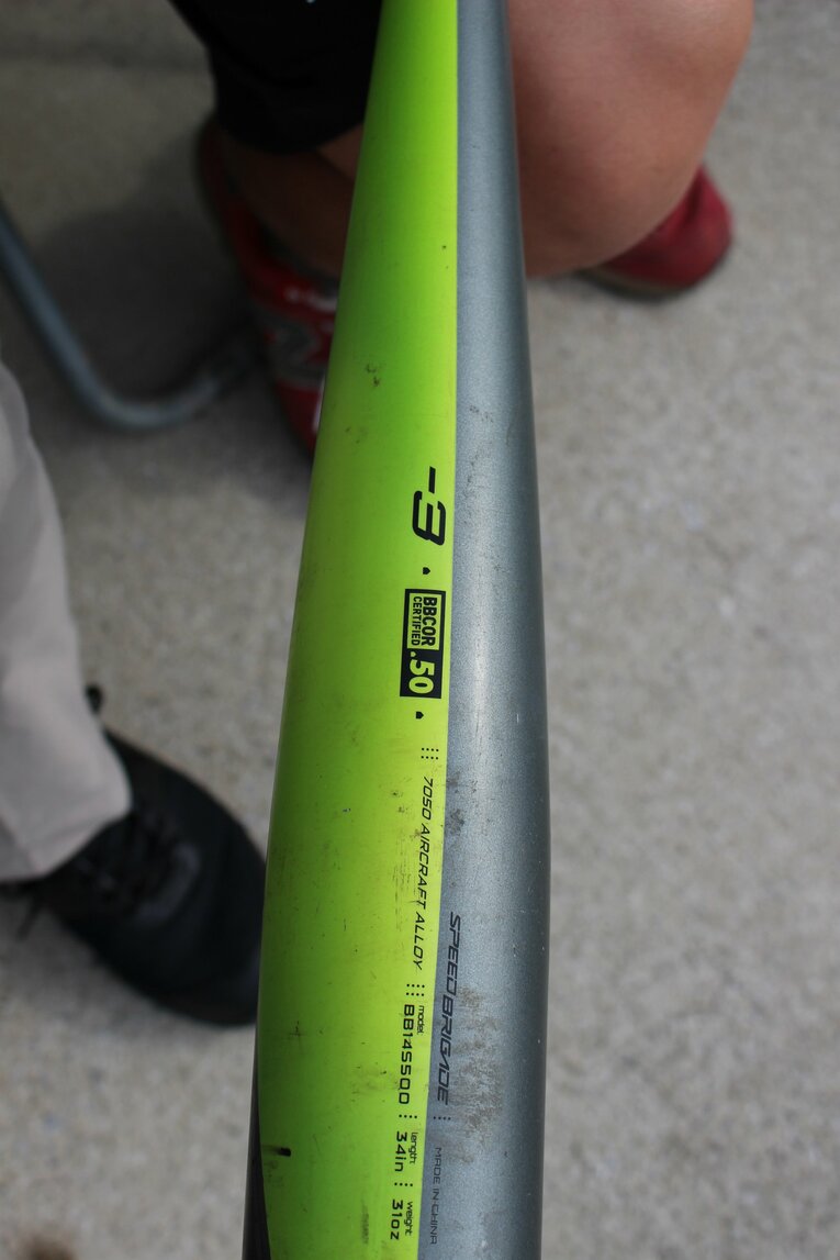 BBCOR.50の金属バット