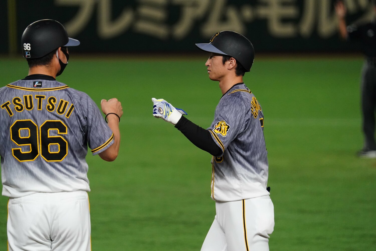 今季、対巨人で好成績を残している近本光司　©︎Hideki Sugiyama