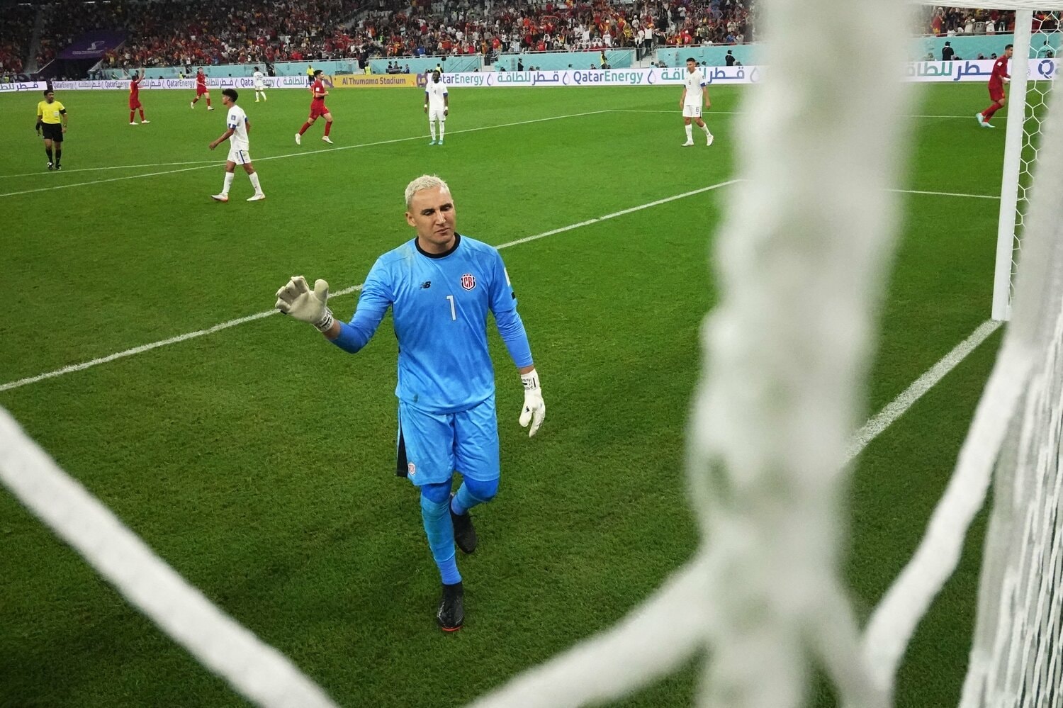 名GKのナバスを擁するコスタリカだが、初戦はスペインのゴールラッシュの餌食となった　©Getty Images