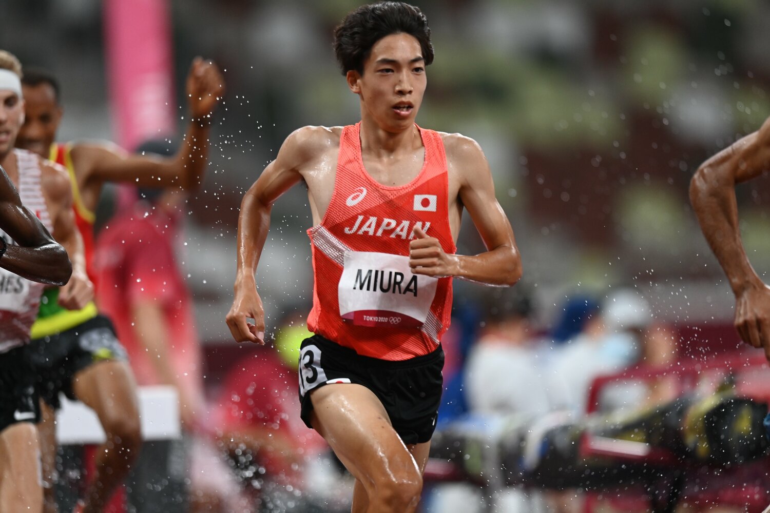 2021年の東京五輪では男子3000m障害で7位入賞　©JMPA