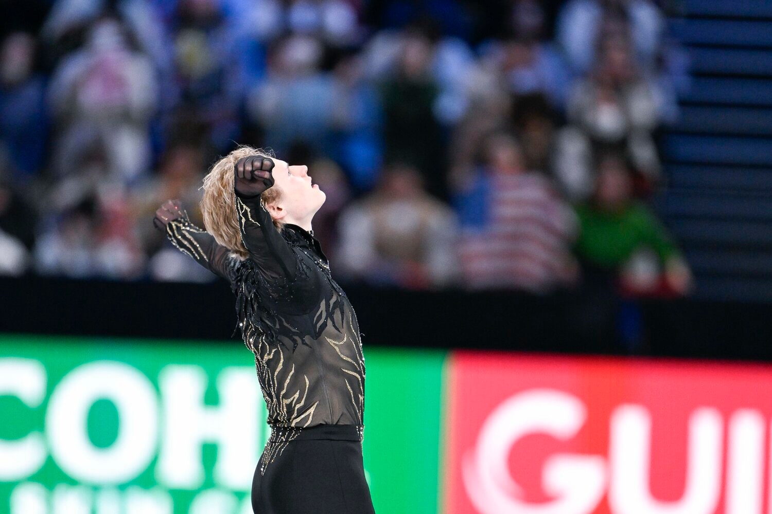 フィニッシュポーズは羽生結弦の『SEIMEI』。マリニン曰く「あのポーズを取ったのは自然なこと」©️Asami Enomoto