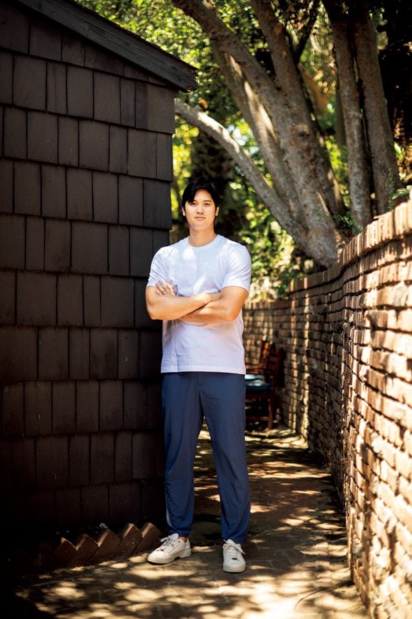 「娘をプールに入れてあげたい」と語るパパ大谷翔平 ©︎Nanae Suzuki