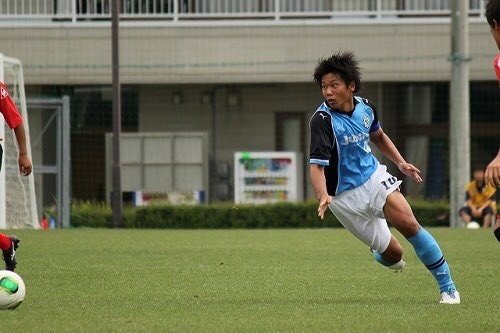 ジュビロ下部組織時代の五藤さん　※本人提供