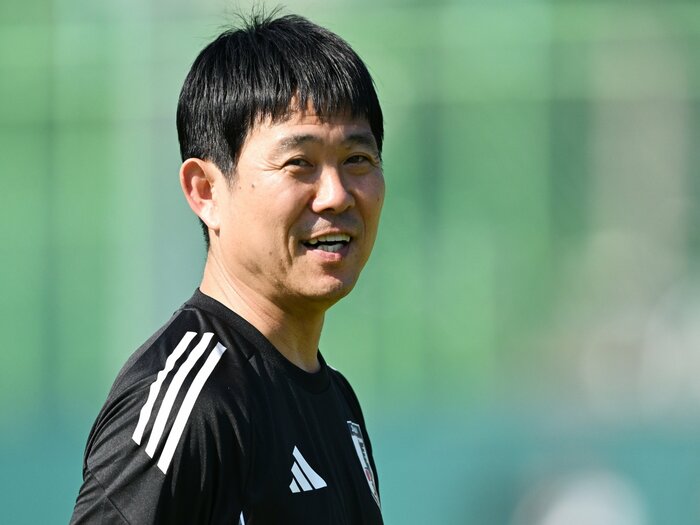 森保監督が一喝…何があった？「30分前まで穏やかだったのに」E-1連覇のウラに指揮官の“怒り”…国内組に求めた“世界基準”「練習もキャリアで一番長かった」＜Number Web＞ photograph by MATSUO.K/AFLO SPORT