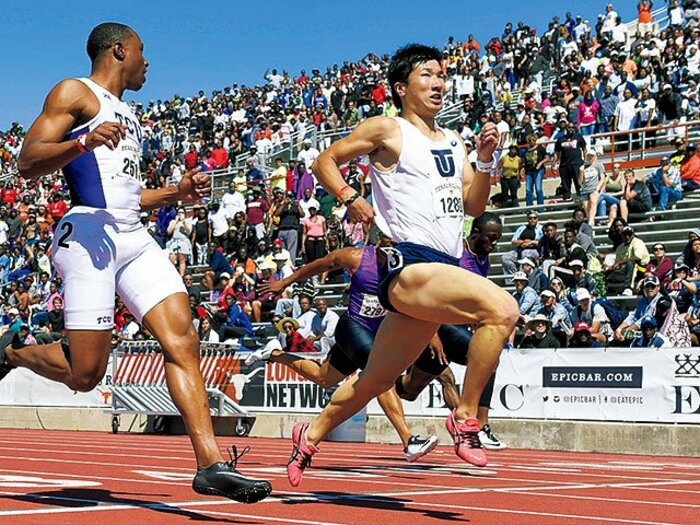 日本人初の9秒台へ、桐生祥秀が見せた充実。～向かい風でタイムは出なかったが、9秒台ランナーを抑えて1位～＜Number Web＞ photograph by KYODO