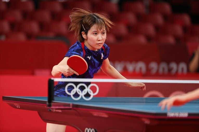 平野美宇が明かす団体銀の舞台裏…目指した「隙のない卓球」、代名詞の“連続攻撃”よりも重視したこととは？(16)