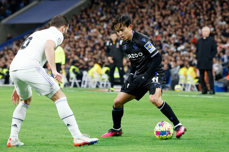 「クボのソックスに穴が！」バルサに続きマドリーも“久保建英が脅威”だった…現地撮影で感じた出色の貢献「クロースが苦虫を」(22)