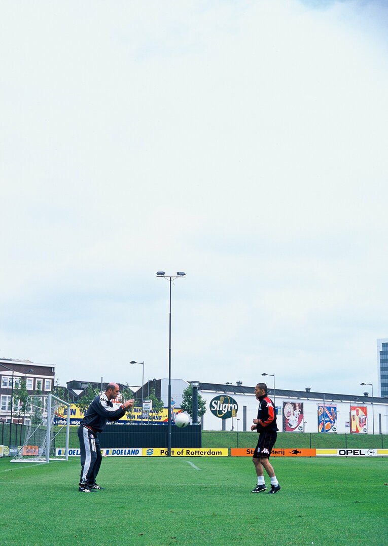 フェイエノールト練習風景（2001年）©︎Naoya Sanuki