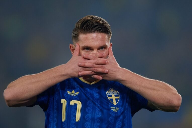 W杯欧州予選は勝ち点2で終わったとはいえ、スウェーデンはギョケレスら強力な個の力を持っている　©Getty Images