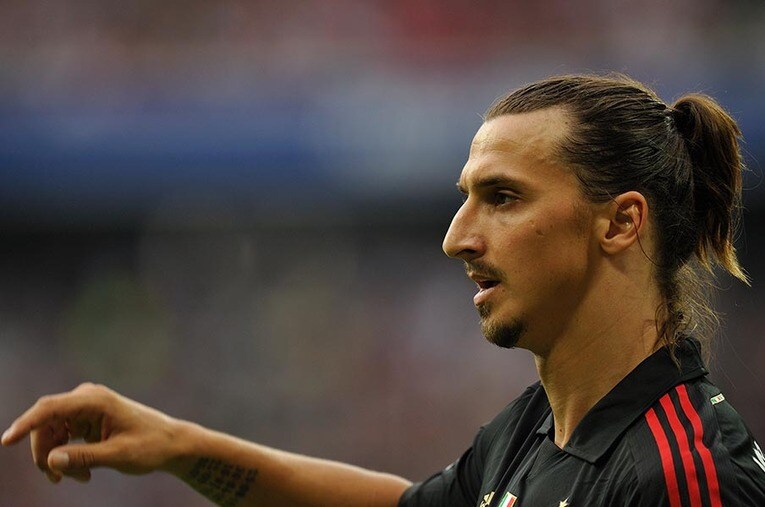 2011年のイブラヒモビッチ。41歳となった彼がついに引退を決断した　©Takuya Sugiyama