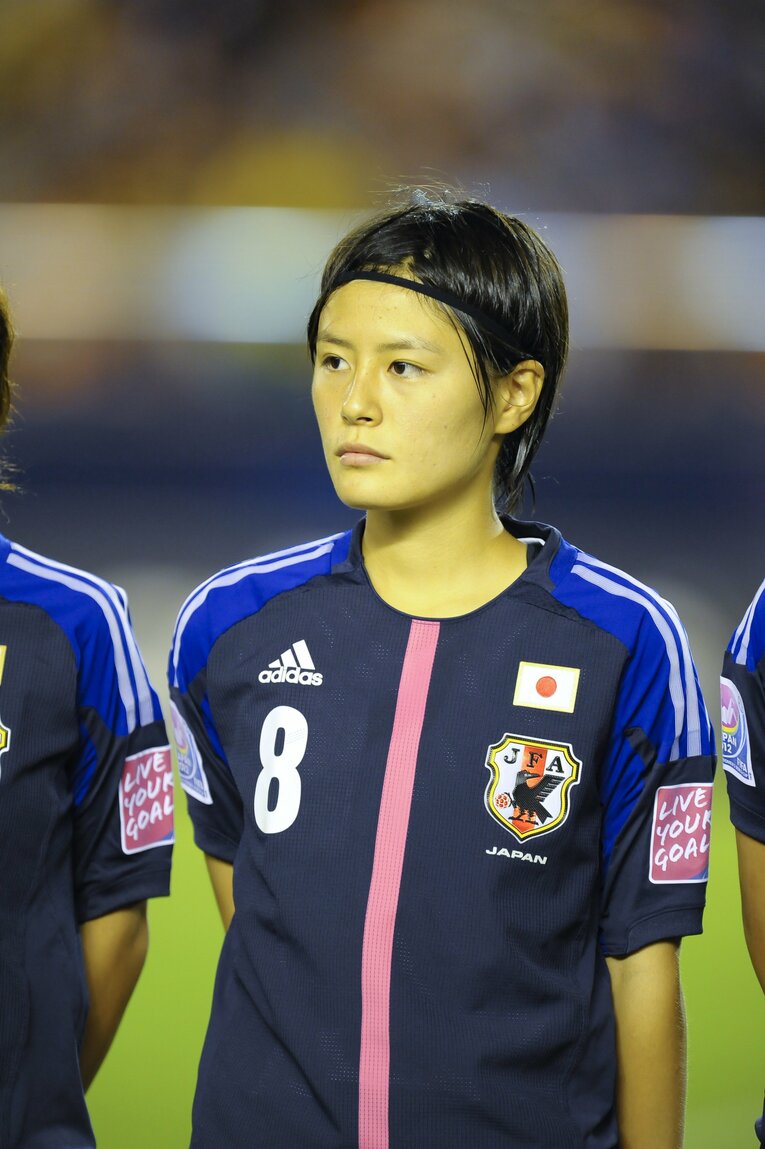 FIFA U-20女子ワールドカップに出場した当時18歳の猶本光（2012年）©︎Toshiya Kondo