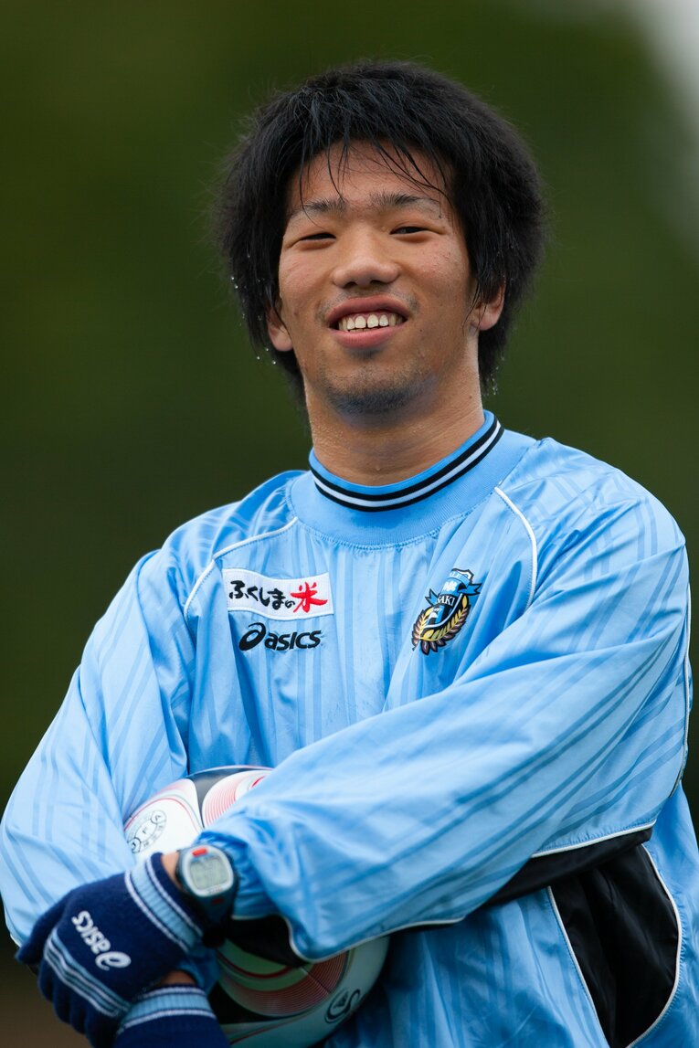 プロ1年目の吉田勇樹コーチ　©KAWASAKI FRONTALE