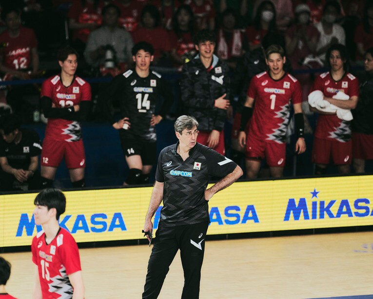 フィリップ・ブラン（VNLポーランド戦）　©︎Yuki Suenaga