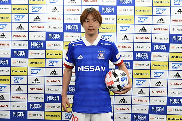 決意も新たにマリノスに戻ってきた天野。「プレーで見せていくしかない。活躍していくしかない」と語る。 ／ photograph by Yokohama F-Marinos