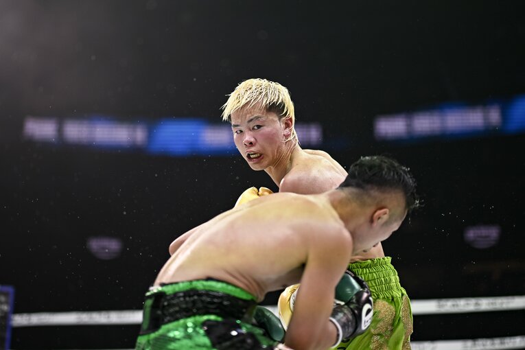 井上拓真にペースをにぎられ「焦りがあった」　©Hiroaki Finito Yamaguchi