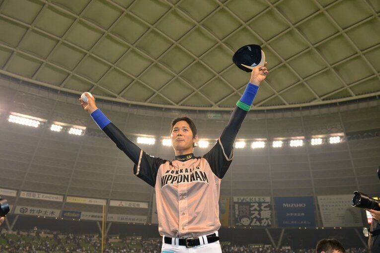 プロ1年目（2013年）の大谷翔平　©BUNGEISHUNJU