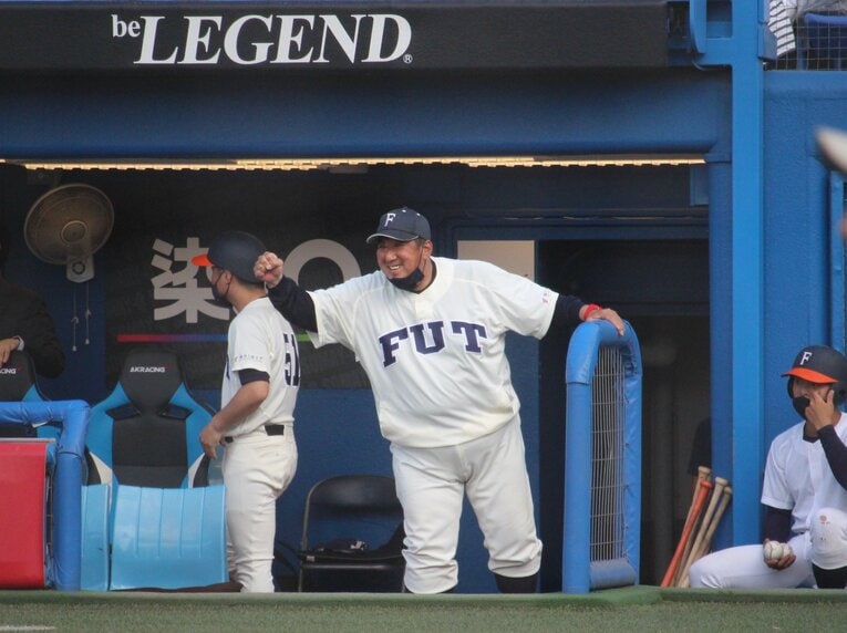 福井工大・下野博樹監督　©︎Mamu Takagi