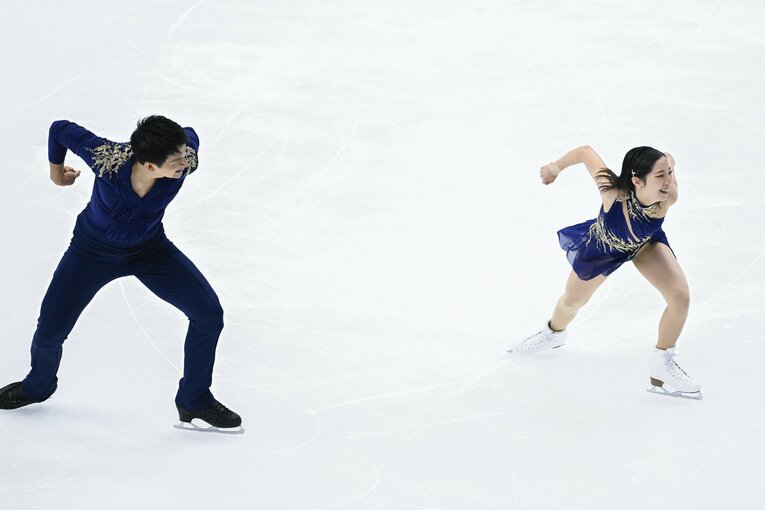 NHK杯、ショートプログラム　©Asami Enomoto