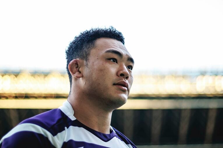 No.8木戸大士郎（明大4年）　©︎Kiichi Matsumoto