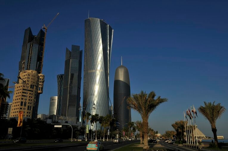 カタールの街中（2011年）　©Takuya Sugiyama