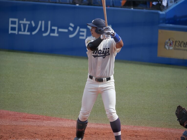 上田希由翔（明治大）©︎PPAB-lab.