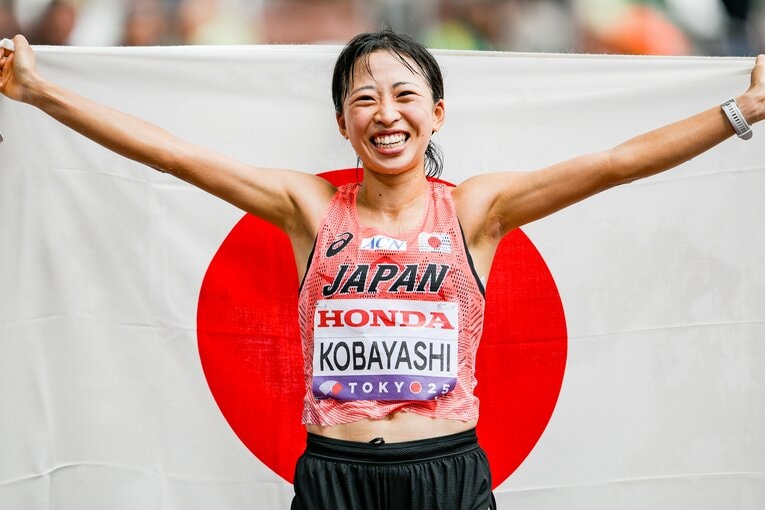 初の世界大会で日本勢最高位となる7位入賞を果たした小林　©Nanae Suzuki