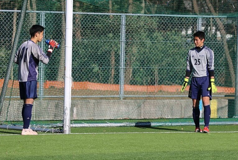 1年生で正GKを奪った松原颯汰の今。川口能活から「サイズが一緒だね」(2)