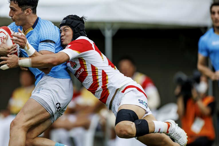 2022年6月18日ウルグアイ戦（秩父宮）©︎Kiichi Matsumoto