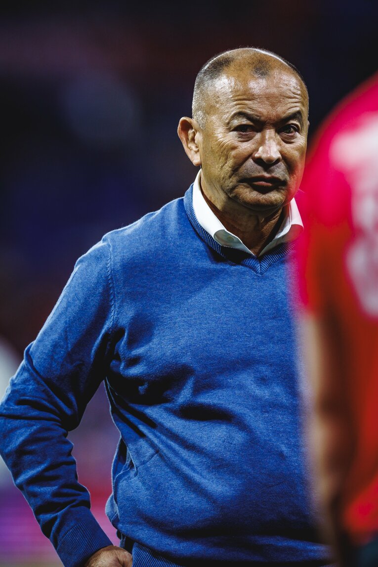 日本代表の新ヘッドコーチに就任したエディー・ジョーンズ（写真は2023年ラグビーW杯）©︎Kiichi Matsumoto