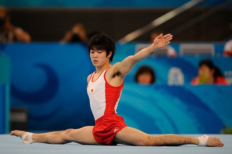 北京五輪の内村航平 ／ photograph by JMPA
