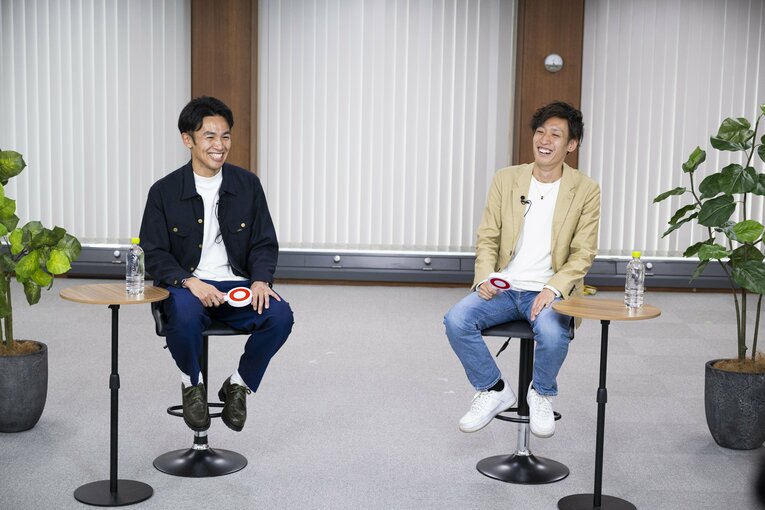 和やかな雰囲気で行なわれたトークライブ　photograph by Tomosuke Imai