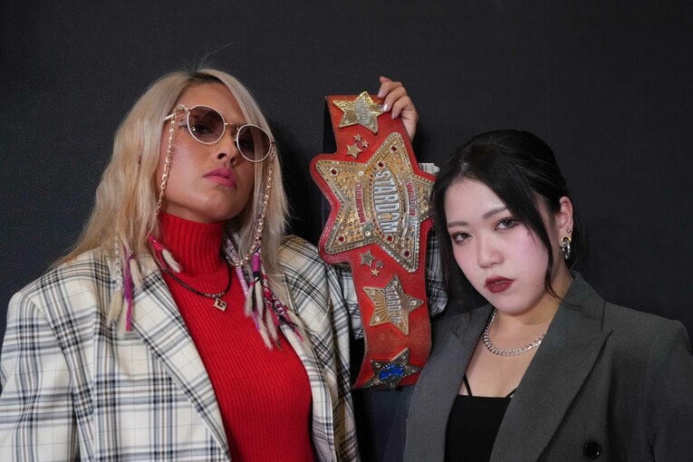 2月4日に大阪で赤いベルトをかけて戦うジュリアと鈴季すず