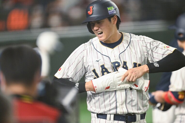 WBCでの大谷　©Nanae Suzuki