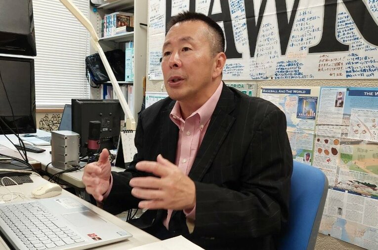 現役引退後はソフトバンクのフロントでも活躍した小林さん　©NumberWeb