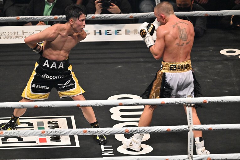 2022年12月13日／ポール・バトラー戦（WBA・WBC・IBF・WBO世界バンタム級王座統一戦）©Naoya Sanuki